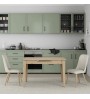 Τραπέζι επεκτεινόμενο χρώμα oak 120/150x70x75εκ.