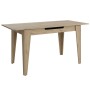 Τραπέζι επεκτεινόμενο χρώμα oak 120/150x70x75εκ.