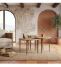 Τραπεζάκι σαλονιού σετ 3 τμχ χρώμα sapphire oak Ø60x46εκ.