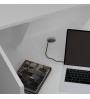 Γραφείο υποδοχής - reception χρώμα λευκό 90x50x110εκ.