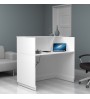 Γραφείο υποδοχής - reception χρώμα λευκό 120x70x110εκ.