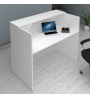 Γραφείο υποδοχής - reception χρώμα λευκό 150x70x110εκ.