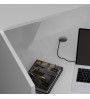 Γραφείο υποδοχής - reception χρώμα λευκό 150x70x110εκ.