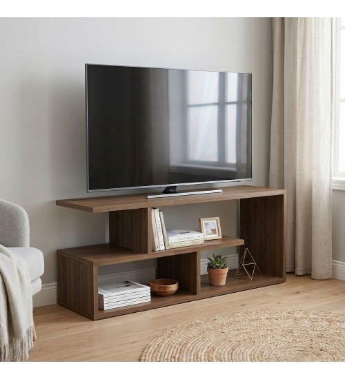 Έπιπλο τηλεόρασης χρώμα καρυδί 100x30x40cm.