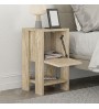 Κομοδίνο χρώμα travertine 30x30x55εκ.