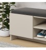 Παπουτσοθήκη χρώμα sandstone 110x37x43εκ.