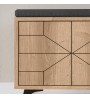 Παπουτσοθήκη χρώμα sapphire oak 107x35x55εκ.