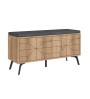 Παπουτσοθήκη χρώμα sapphire oak 107x35x55εκ.