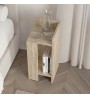 Κομοδίνο Δεξί χρώμα travertine 25x27x60εκ.