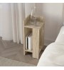 Κομοδίνο Αριστερό χρώμα travertine 25x27x60εκ.