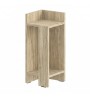 Κομοδίνο Αριστερό χρώμα travertine 25x27x60εκ.