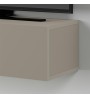 Έπιπλο τηλεόρασης επιτοίχιο χρώμα sandstone 135x31,7x25εκ.