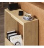 Τραπεζάκι βοηθητικό χρώμα sapphire oak 55x20x60εκ.