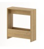 Τραπεζάκι βοηθητικό χρώμα sapphire oak 55x20x60εκ.