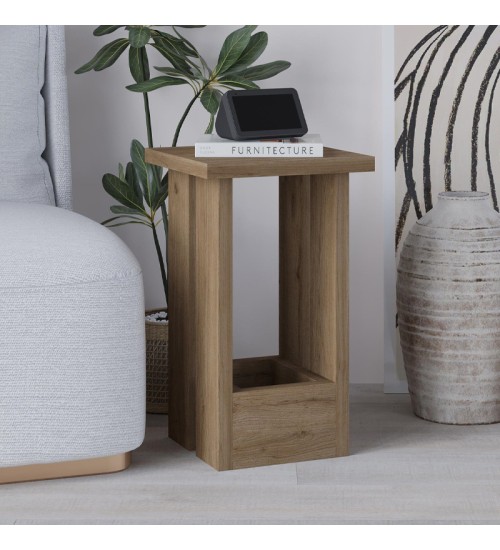 Τραπεζάκι βοηθητικό χρώμα sepet oak 30x30x50,3εκ.