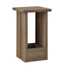 Τραπεζάκι βοηθητικό χρώμα sepet oak 30x30x50,3εκ.
