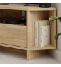 Έπιπλο τηλεόρασης γωνιακό χρώμα sapphire oak 95,7x35,4x45εκ.