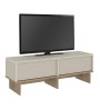 Έπιπλο τηλεόρασης χρώμα Sandstone - Sepet Oak 118x35x40,6εκ.