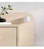 Κομοδίνο επιτοίχιο με LED χρώμα light oak 52x33,6x28εκ.
