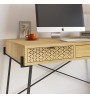 Γραφείο εργασίας χρώμα sapphire oak 113,4x60x77,5εκ.