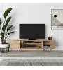 Έπιπλο τηλεόρασης χρώμα Sapphire Oak 160x35x43εκ.