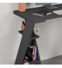 Γραφείο εργασίας χρώμα ανθρακί 106x50x75εκ