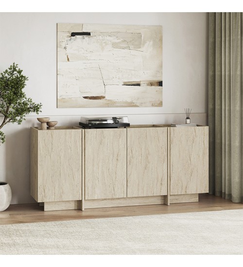 Μπουφές χρώμα travertine 180x45x80,2εκ.