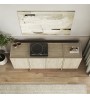 Μπουφές χρώμα travertine 180x45x80,2εκ.