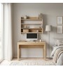 Ραφιέρα τοίχου χρώμα sapphire oak 85x15x66εκ.