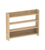 Ραφιέρα τοίχου χρώμα sapphire oak 85x15x66εκ.