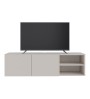 Έπιπλο τηλεόρασης επιτοίχιο χρώμα Sandstone 140x35x38εκ.