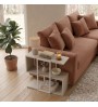 Τραπεζάκι βοηθητικό χρώμα sandstone 56x25x56,5εκ.