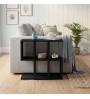Τραπεζάκι βοηθητικό χρώμα black wood 56x25x56,5εκ.