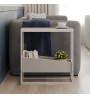 Τραπεζάκι βοηθητικό χρώμα sandstone 60x22x62εκ.