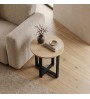 Τραπεζάκι βοηθητικό χρώμα sapphire oak Ø45x50εκ.