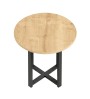 Τραπεζάκι βοηθητικό χρώμα sapphire oak Ø45x50εκ.