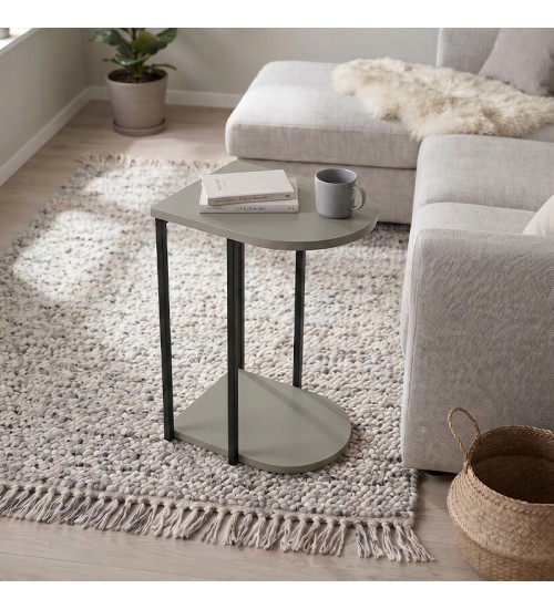 Τραπεζάκι βοηθητικό χρώμα ash green 41,5x32x56εκ.