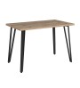Τραπέζι χρώμα sepet oak 120x70x77,5εκ.