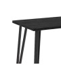 Τραπέζι χρώμα black wood 120x70x77,5εκ.