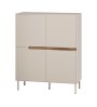Μπουφές χρώμα sandstone 98x40x120,5εκ.
