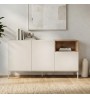 Μπουφές χρώμα sandstone - sepet oak 140x41,8x80εκ.