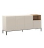 Μπουφές χρώμα sandstone - sepet oak 180x41,8x80εκ.