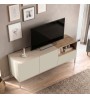 Έπιπλο τηλεόρασης χρώμα sandstone - sepet oak 140x41,8x55εκ.