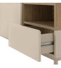 Έπιπλο τηλεόρασης χρώμα sandstone - sepet oak 140x41,8x55εκ.