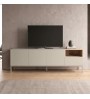 Έπιπλο τηλεόρασης χρώμα sandstone - sepet oak 180x41,8x55εκ.