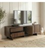 Έπιπλο τηλεόρασης χρώμα Καρυδί Milano 180x45x55εκ.