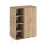 Μπουφές χρώμα sepet oak 85x44x120,4εκ.