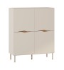 Μπουφές χρώμα sandstone 98x40x120εκ.