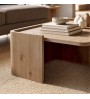 Τραπεζάκι σαλονιού χρώμα sepet oak 82x52x28,5εκ.