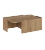 Τραπεζάκι σαλονιού χρώμα sepet oak 82x52x28,5εκ.